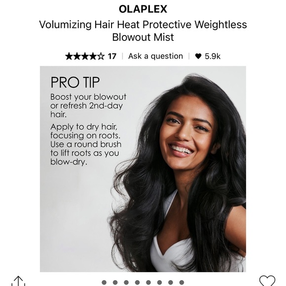 brand new - OLAPLEX volumizing blow dry mist - Picture 8 of 9
